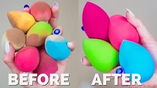 HOW TO CLEAN BEAUTY BLENDER!
