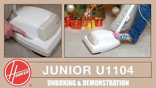 Hoover Junior U1104 Vacuum Cleaner Unboxing, Suppressor Removal & Demonstration