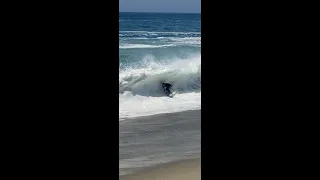 The Shorebreak Wave That Broke Me! #shorts