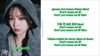 NMIXX - Soñar (Breaker) (Rom-Han-Eng Lyrics) Color & Picture Coded