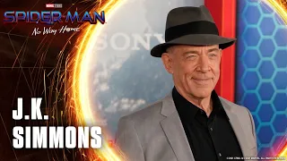 J.K. Simmons RETURNS as J. Jonah Jameson | Spider-Man: No Way Home Red Carpet