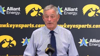 Kirk Ferentz Weekly Press Conference 11/21/23