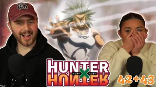 THE PHANTOM TROUPE IS INSANE!! - Hunter X Hunter Episode 42 + 43 REACTION + REVIEW!