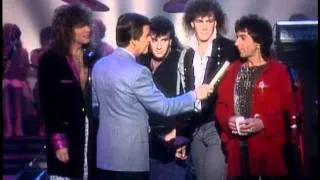 Dick Clark Interviews Bon Jovi - American Bandstand 1985