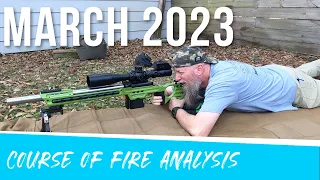 March 2023 Course of Fire Analysis for NRL 22