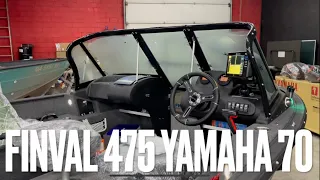 Finval 475 + Yamaha 70. Индивидуально разработанные транцевые площадки