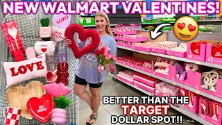 NEW *2024* WALMART DOLLAR SHOP VALENTINES DECOR 💕 | Walmart Valentines Day Decorations for UNDER $5