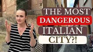 CRIME CAPITAL 😱 THESE ARE THE MOST DANGEROUS CITIES IN ITALY 🇮🇹