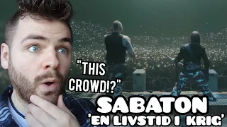 First Time Hearing SABATON "En Livstid I Krig" | LIVE | Reaction