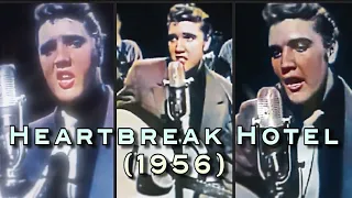 Heartbreak Hotel (Colorized) Stageshow (1956) #elvis