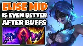 ELISE MID was BUFFED, is this my ticket to CHALLENGER? | Off-Meta Climb | 13.17 - League of Legends