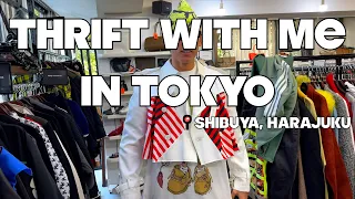 Thrift with Me in Tokyo, Japan (Try On Haul Street Style 2023 Ep.02)