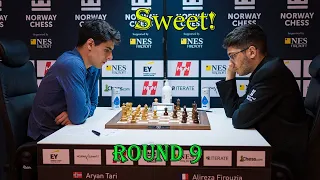 SWEET FINAL!! Aryan Tari vs Alireza Firouzja || Norway Chess 2023 - R9