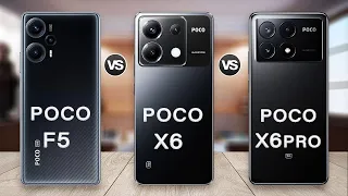 Poco X6 Vs Poco F5 Vs Poco X6 Pro Specs Review