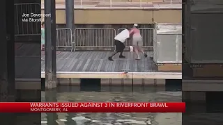 Warrants issued against 3 in Alabama riverfront brawl
