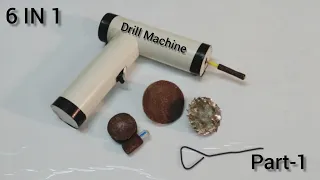 How To Make Mini Drill Machine At Home ||BY DC Motor || To Be Continue part 2.#Short#