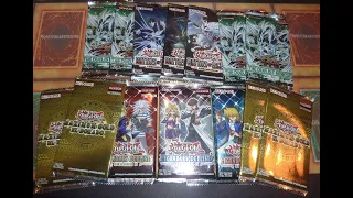 Opening some new-ish to old-ish Yugioh booster packs