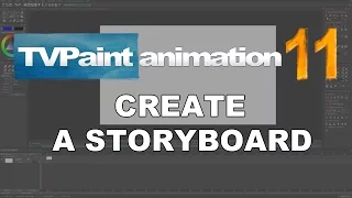 How to create a storyboard (TVPaint Animation 11 tutorial)