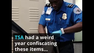 The Weirdest TSA Confiscated Items of 2017