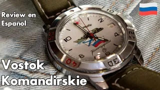 Vostok Komandirskie | Excelente RELOJ Mecánico | Review en Español