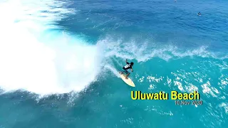 Surfing Uluwatu Beach BALI 10:00 10Nov.2020