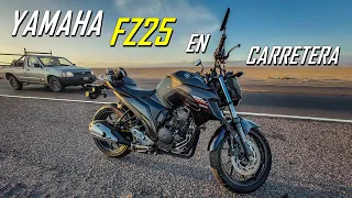 Probando la Yamaha FZ25 ABS en Carretera | ¿Qué tan rápida es? 🏍️🔥