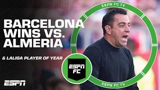 Reaction to Barcelona’s win vs. Almeria + LALIGA Player of the Season Nominees | ESPN FC