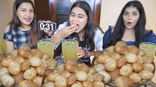 60 Seconds Golgappa Challenge | Choose Pani Puri and Points to Partner | Who Will Win Challenge