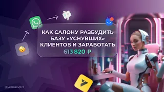 КЕЙС. Как вернуть клиентов в салон красоты | Автоматизация бьюти-студий