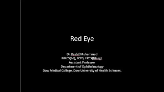 Red Eye | Clinical | Ophthalmology