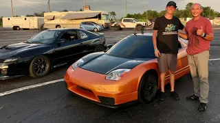 Raced BoostedBoiz Kyle in his NSX and Hit Boost Cut