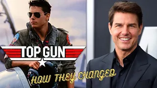 Top Gun (1986 vs 2022) 💥  Cast Then and Now 💥 2022  How They Changed 💥