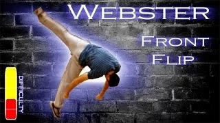 How to WEBSTER Front Flip - Free Running Tutorial