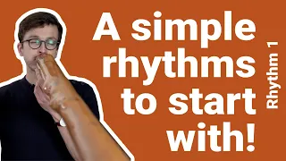 Didgeridoo Rhythms 1 | A simple beginners 4 beats rhythms