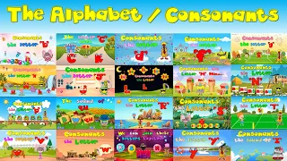 The Alphabet / All the Consonants / Phonics Mix!