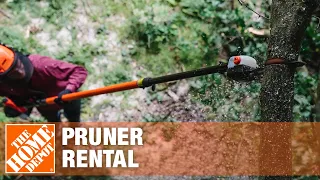 How to Use an ECHO Power Pruner Rental | The Home Depot