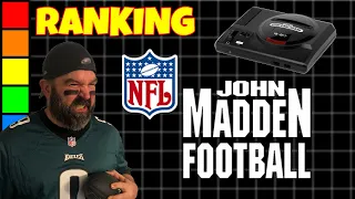 Ranking and Reviewing Every Sega Genesis Madden Game