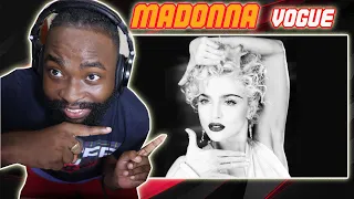 First time hearing Madonna "Vogue" Reaction