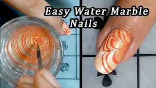 Easy Water Marble Nails | Marble Nail Art | Born Pretty