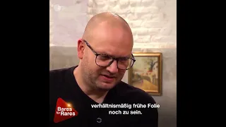 Youtuber Plankton Anton Reim versteigert eine Simpsons Animationsfolie bei Bares für Rares