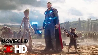 [HINDI] Avengers  Infinity War (2018) Thor Arrives In Wakanda Scene -    MOVIE CLIP HD