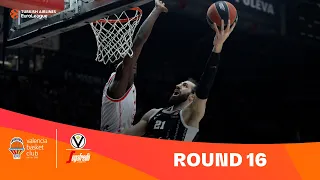 Valencia Basket-Virtus Segafredo Bologna | Round 16 Highlights | 2023-24 Turkish Airlines EuroLeague