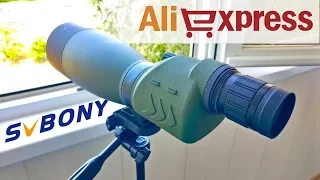 🔭 МОЩНАЯ ЗРИТЕЛЬНАЯ ТРУБА SVBONY 25-75x70mm SV17 из Китая с Алиэкспресс