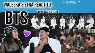 Waleska & Efra react to BTS (방탄소년단) 'Life Goes On' Official MV/REACTION
