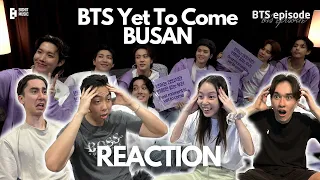 [EPISODE] BTS (방탄소년단) @ "Yet To Come" in BUSAN REACTION