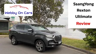 Ssangyong Rexton Ultimate The best value family SUV in Australia? #ssangyongrexton  | Webby On Cars