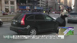 New rule tightens worker classification standards; Uber, Lyft say their drivers won’t be affected