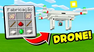 Como fazer DRONES no MINECRAFT (com câmera que funciona!)