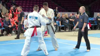 European Karate Championship Warsaw - Balogh Zsolt vs Fady Alan