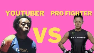 MMA FIGHTER TAKES ON YOUTUBER! FT. ITSUKI HIRATA